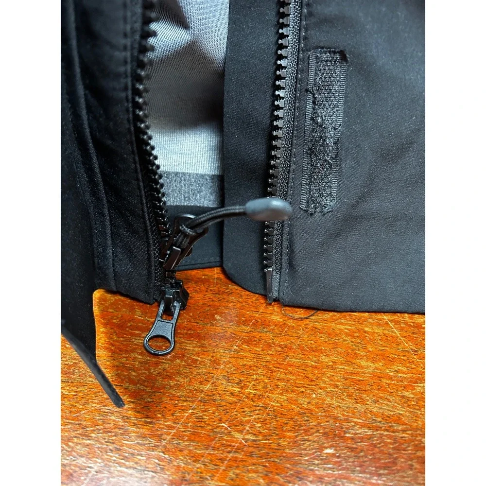 Champion 3-in-1 Systems Jacket Mens XL Black Hooded‎ Utility Coat Workwear Style
